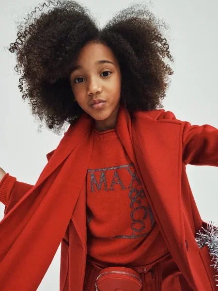 Max&Co. Дитячий светр з додаванням вовни KNITWEAR