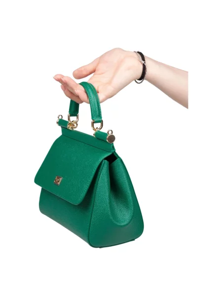 Torebka crossbody Dolce And Gabbana zielona