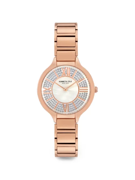 Ceas Kenneth Cole cu perle alb