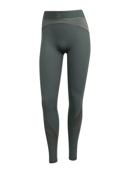 ADIDAS PERFORMANCE Športne hlače HYG SHN temno / jelka / temno zelena siva