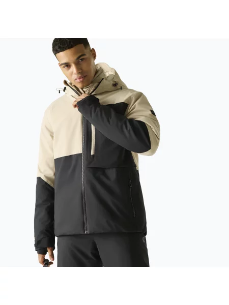 Geacă de schi pentru bărbați Halfpipe IV Jacket white pepper/black alb
