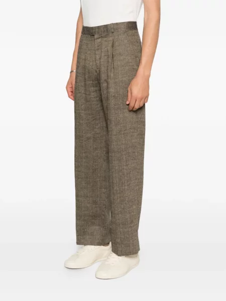 Pantaloni Our Legacy maro