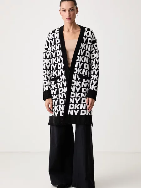 DKNY cardigan pentru femei negru