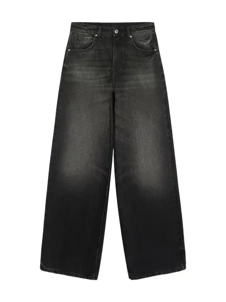 Bershka Jeans denim negru