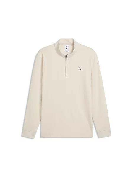 Kurtka golfowa PUMA x ARNOLD PALMER CLOUDSPUN z zamkiem Akcesoria M biały