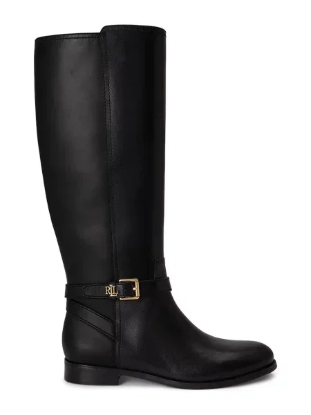 Lauren Ralph Lauren cizme pentru femei din piele Brooke Tll 2 negru
