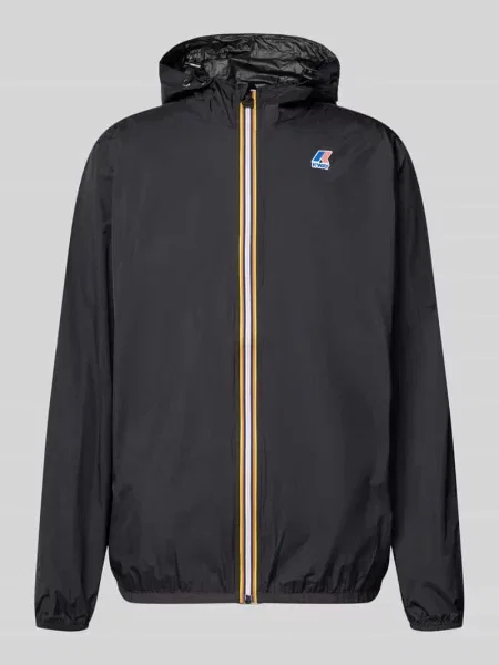 Kurtka z kapturem w kroju regular fit model Le Vrai' K-way czarna