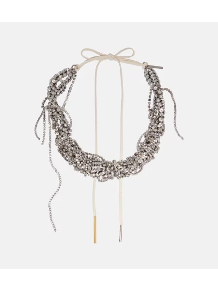 Naszyjnik Dries Van Noten z kryształkami