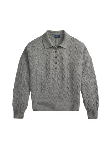 Sweter Polo Ralph Lauren szary