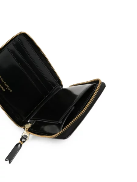 Portofel Comme Des Garçons cu buline negru