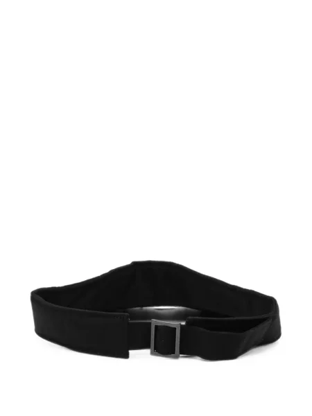 Șapcă Yohji Yamamoto din poplin negru