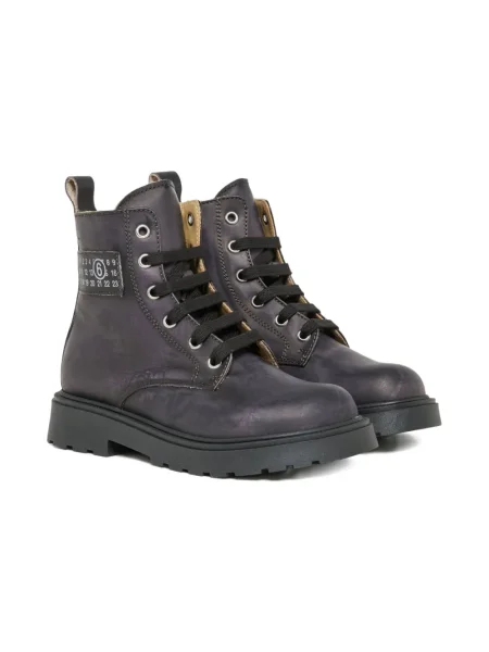 Buty do kostki dziecięce Mm6 Maison Margiela fioletowe