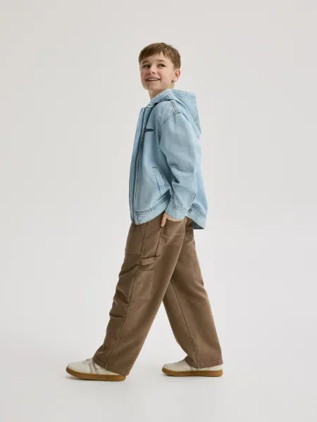 Брюки Reserved коричневые