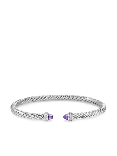 Brăţară David Yurman argintiu