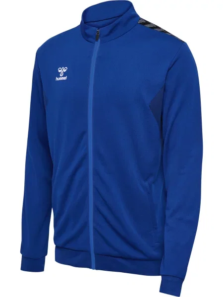 Bluza dresowa zapinana na błyskawiczny Hummel Authentic niebieska