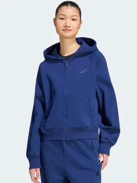 Geacă Adidas Sportswear albastru