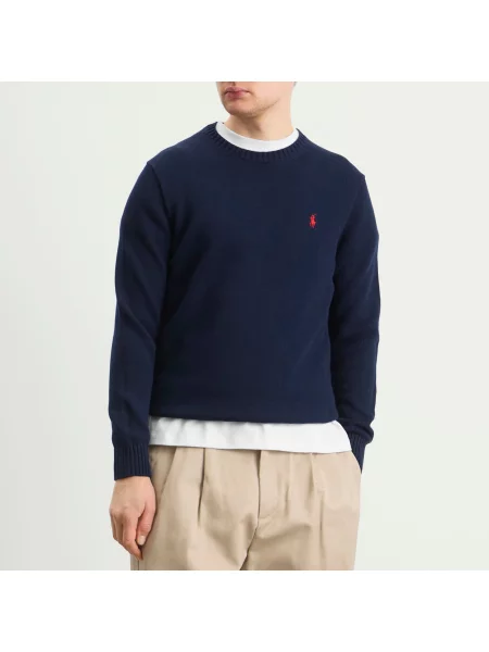 Sweter Polo Ralph Lauren granatowy