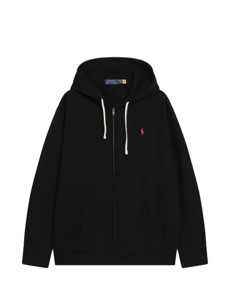 Tricou polo Polo Ralph Lauren cu dungi cu autograf negru