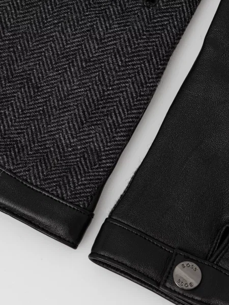 Шерстяные перчатки Boss