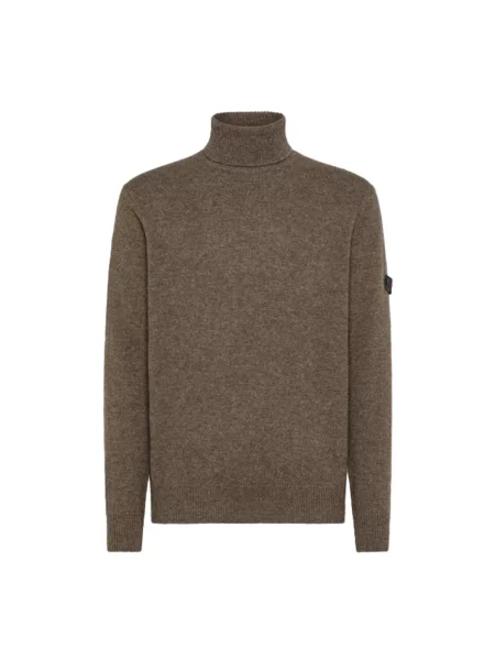 Sweter Peuterey wełniany szary