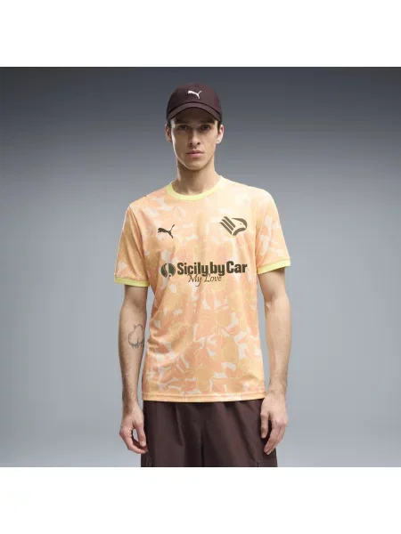 PUMA koszulka wyjazdowa Palermo Calcio Akcesoria S beżowy