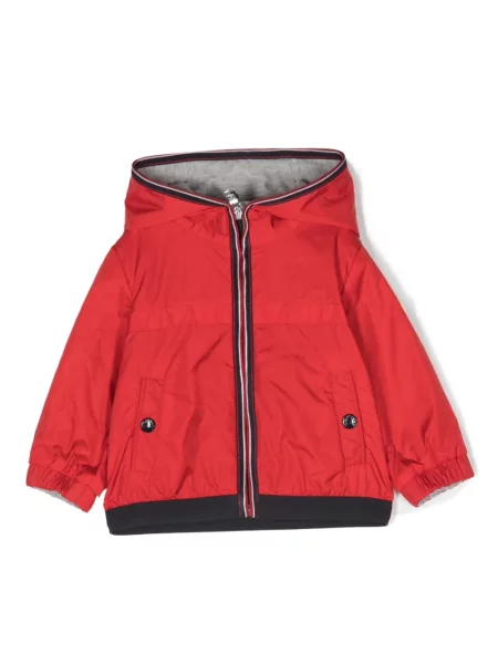 Kurtka dziecięca Moncler Enfant czerwona