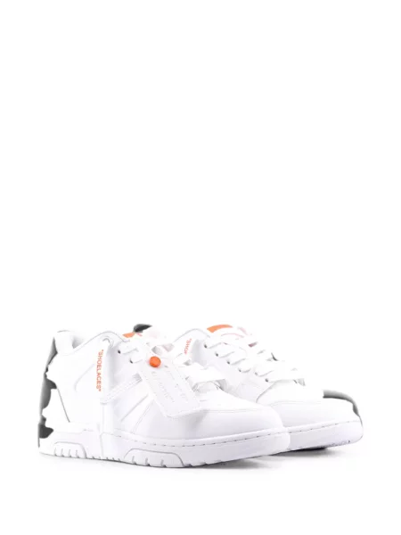 Sneakerși Off-white business alb