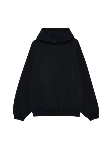 Bluza z kapturem Anine Bing z kapturem czarna