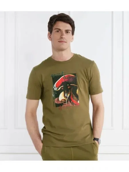 BOSS ORANGE Tricou TeeMushroom portocaliu