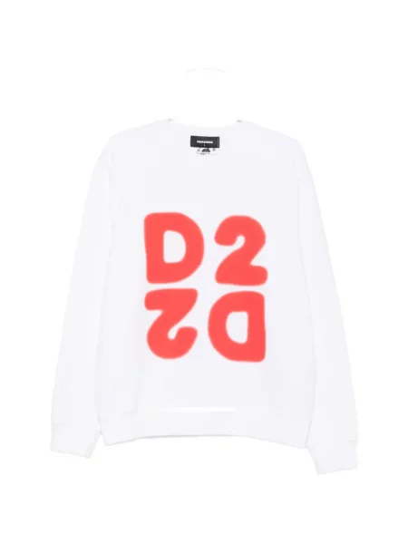 Φούτερ Dsquared2 με σχέδιο λευκό