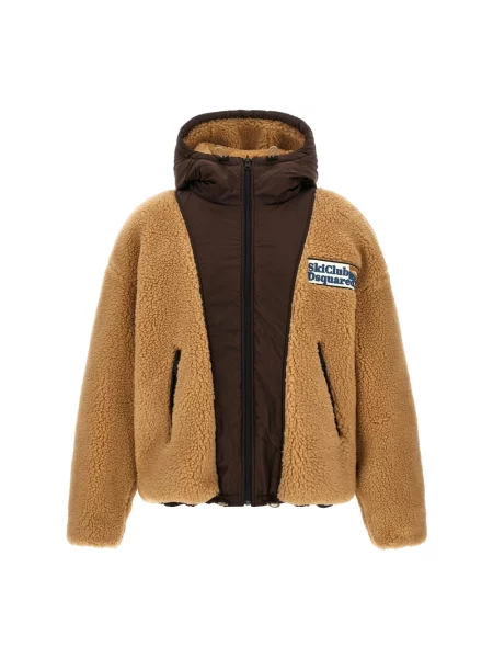 Kurtka Dsquared2 brązowa
