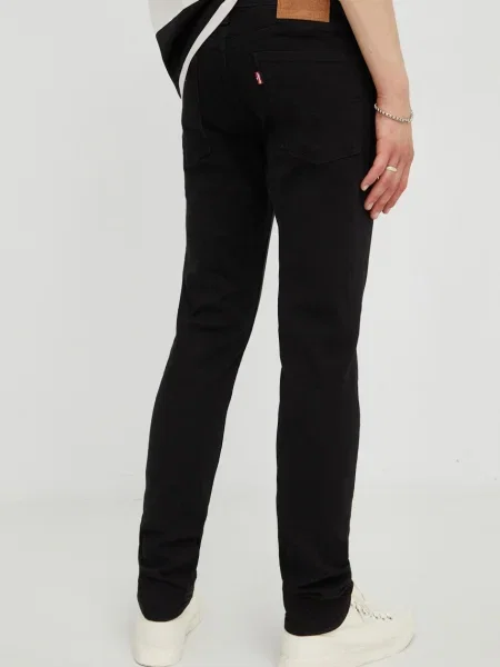 LEVI'S Jeans SKINNY denim negru