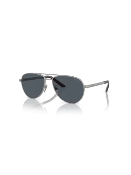 Okulary przeciwsłoneczne Prada Eyewear z nadrukiem szare