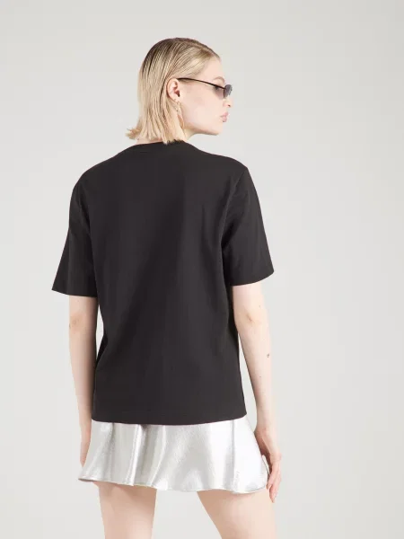 HUGO Tricou / argintiu negru