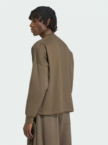 Лонгслив Adidas коричневый