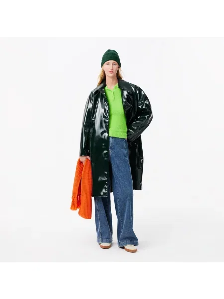 Шапка Lacoste зеленая