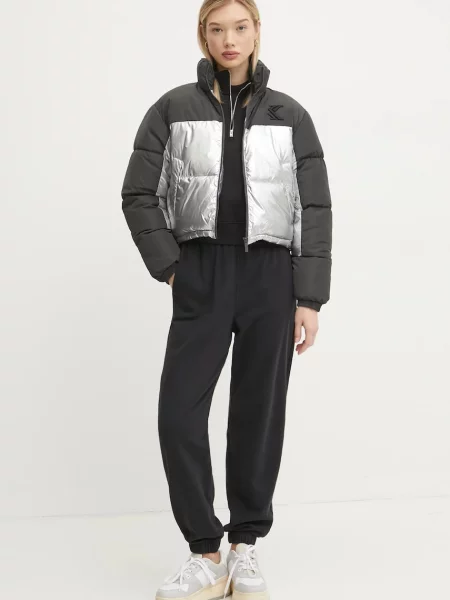 Куртка Karl Kani серебряная