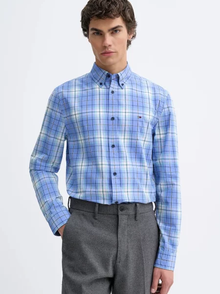 Tommy Jeans πουκάμισο μωβ