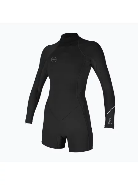 Női neoprén ruha úszáshoz O'Neill Bahia mm Back Zip Spring black/black/black. Méret: 6 fekete