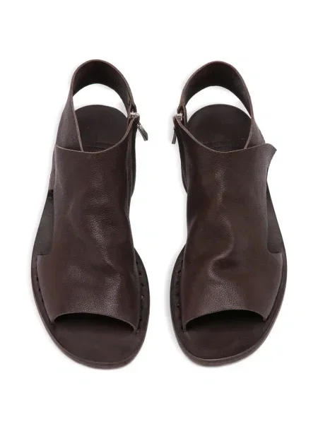 Sandale Officine Creative din piele slingback maro