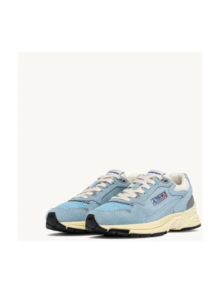 Sneakersy Autry skórzane niebieskie