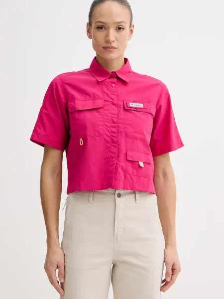 Columbia koszula Open Water różowa