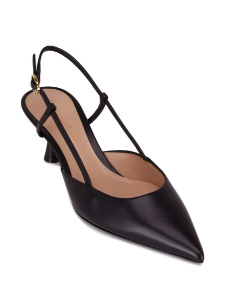 Bateliai Gianvito Rossi slingback juoda