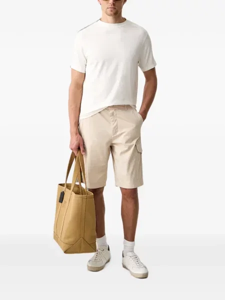 Scurt tricou Karl Lagerfeld alb