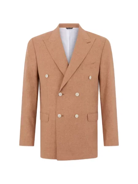 Sacou Brooks Brothers cu două rânduri de nasturi portocaliu