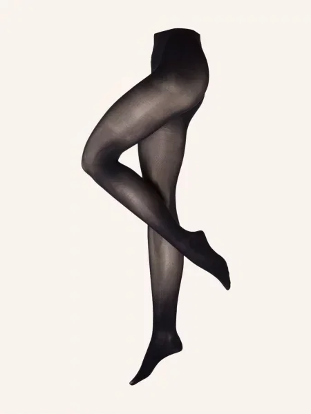 Falke Rajstopy Vitalize Tights 40 Den blau czarne