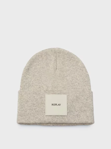 Шапка Replay бежева