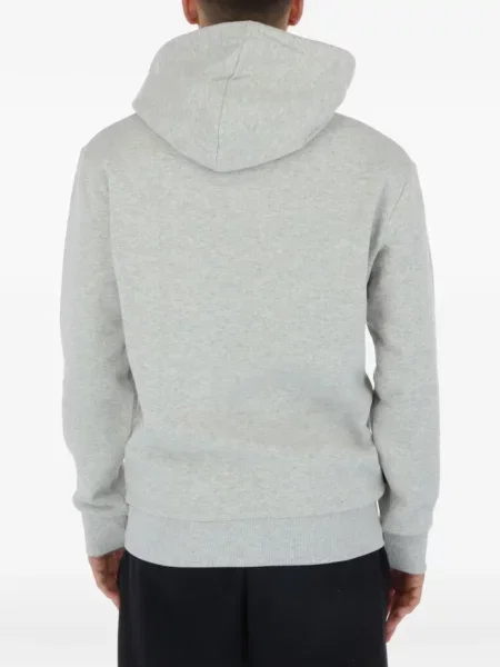 Hanorac cu glugă Superdry gri