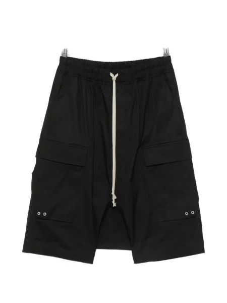 Pantaloni scurți cargo Rick Owens negru