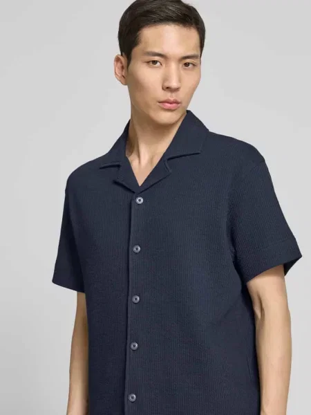 Koszula casualowa o kroju regular fit z kołnierzykiem typu resort model ‘Esdras’ Joop! Jeans